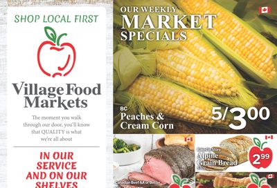 Village Food Markets Flyer September 24 to 30