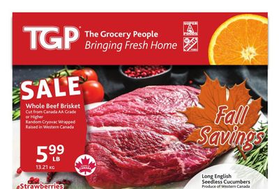 TGP The Grocery People Flyer September 25 to October 1