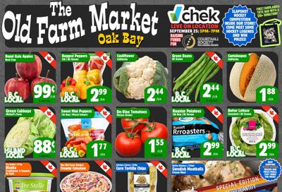 The Old Farm Market (Victoria) Flyer September 25 to October 1