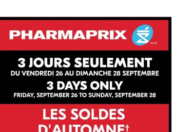 Pharmaprix Flyer September 27 to October 2