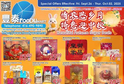 FoodyMart (Warden) Flyer September 26 to October 2