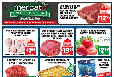 Mercato Fresh Flyer September 26 to October 2