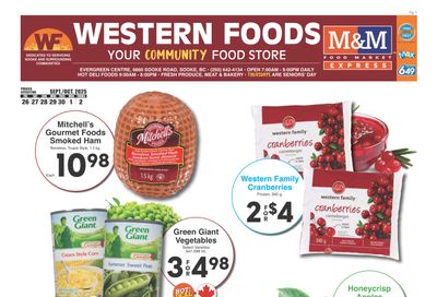 Western Foods Flyer September 26 to October 2