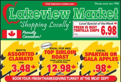 Lakeview Market Flyer September 27 to October 3