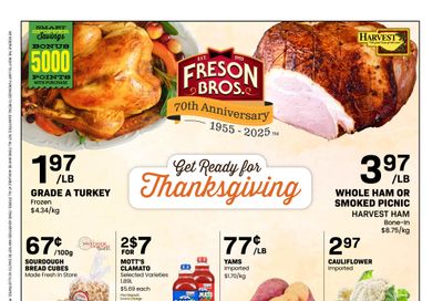 Freson Bros. Flyer October 3 to 9