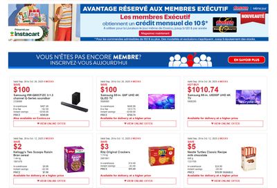 Costco (QC) Warehouse Offers September 29 to October 26