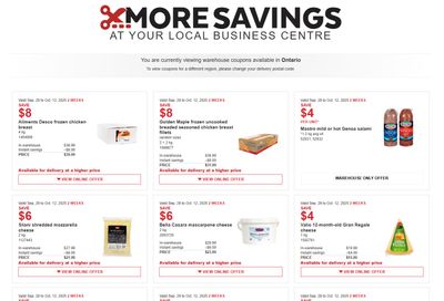 Costco Business Centre Instant Savings Flyer September 29 to October 12