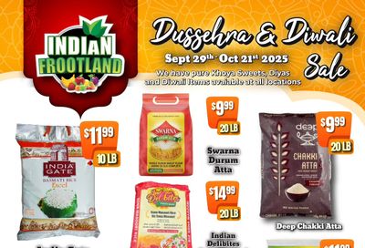 Indian Frootland Flyer September 29 to October 21