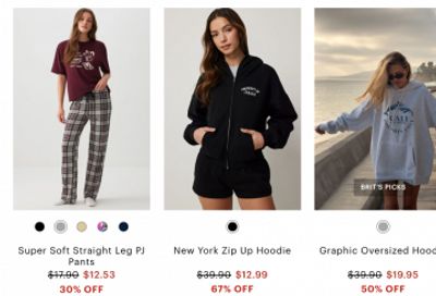 Ardene Canada: 30% off Sleep and Lingerie + Sale up to 75% off