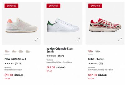 Foot Locker Canada: Sale up to 50% off