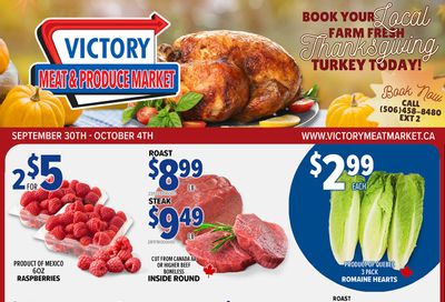 Victory Meat Market Flyer September 30 to October 4