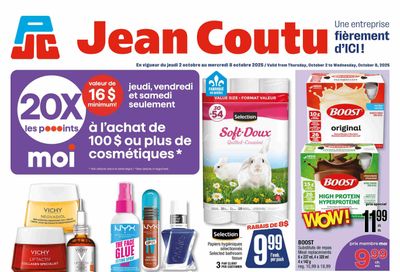 Jean Coutu Flyer October 2 to 8