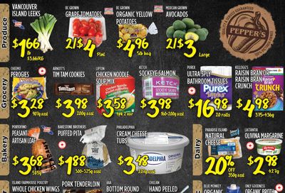 Pepper's Foods Flyer September 30 to October 6