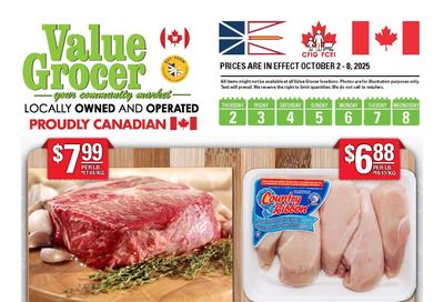 Value Grocer Flyer October 2 to 8