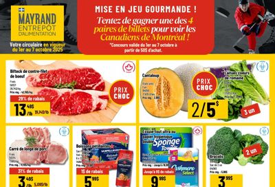 Mayrand Flyer October 1 to 7