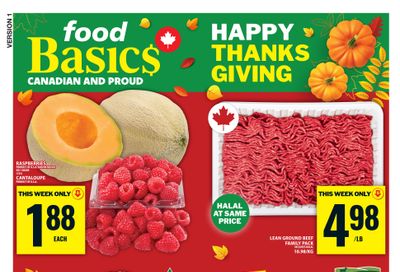 Food Basics Flyer October 2 to 8