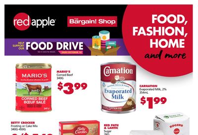 The Bargain Shop & Red Apple Stores Flyer October 2 to 8