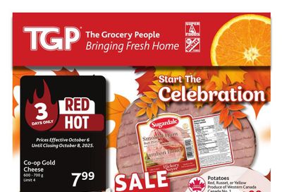 TGP The Grocery People Flyer October 2 to 8