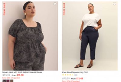 Penningtons Canada: $20 off When You Spend $100 with Promo Code + Extra 50% off Sale