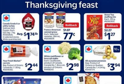 Walmart Canada Flyer Deals October 2nd – 8th