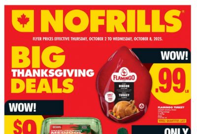 No Frills Ontario Flyer Deals October 2nd – 8th