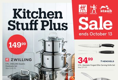 Kitchen Stuff Plus Flyer October 2 to 13
