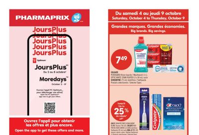 Pharmaprix Flyer October 4 to 9