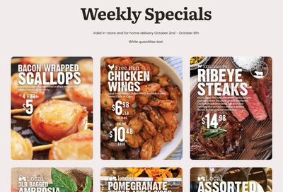 Meridian Farm Market Flyer October 2 to 8