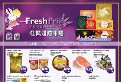 FreshPro Foodmart (Richmond Hill) Flyer October 3 to 9