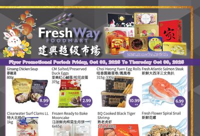 FreshWay Foodmart Flyer October 3 to 9