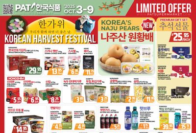 PAT Mart Flyer October 3 to 9