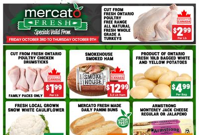 Mercato Fresh Flyer October 3 to 9