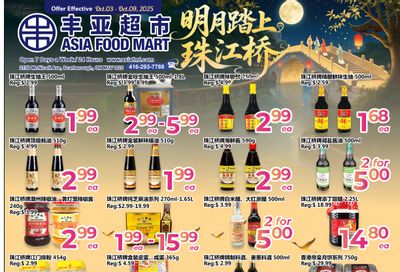 Asia Food Mart Flyer October 3 to 9