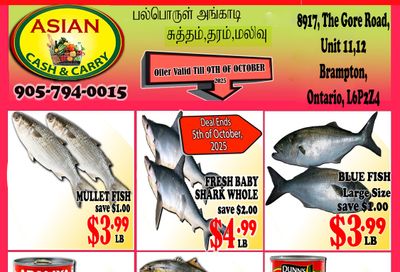 Asian Cash & Carry Flyer October 3 to 9