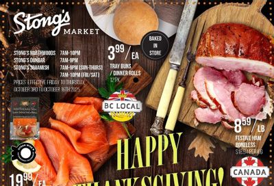 Stong's Market Flyer October 3 to 16