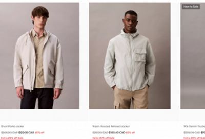 Calvin Klein Canada Friends & Family Event Sale: 40% off Sitewide + Extra 20% off Sale