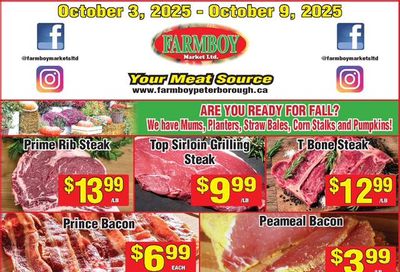 Farmboy Peterborough Flyer October 3 to 9