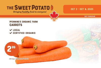 The Sweet Potato Flyer October 3 to 9