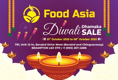 FoodAsia Flyer October 1 to 8