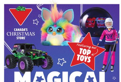 Canadian Tire Magical Book Of Toys Flyer October 3 to December 26