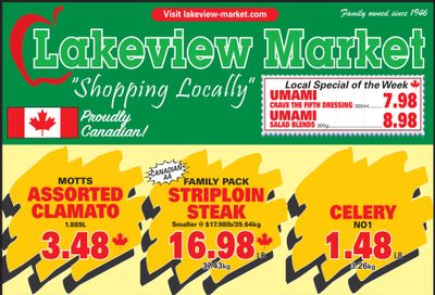 Lakeview Market Flyer October 4 to 10