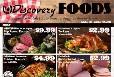 Discovery Foods Flyer October 5 to 11