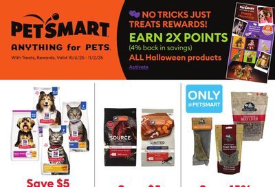 PetSmart Flyer October 6 to November 2