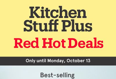 Kitchen Stuff Plus Red Hot Deals Flyer October 6 to 13