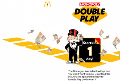 McDonald’s Canada 2025 Monopoly Double Play Returns Tuesday, October 7
