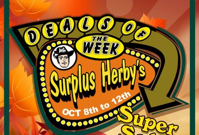 Surplus Herby’s Flyer October 6 to 12