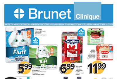 Brunet Clinique Flyer October 9 to 22