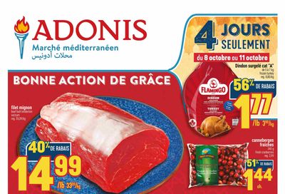 Marche Adonis (QC) Flyer October 9 to 15