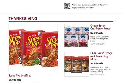 Kudrinko's Flyer October 7 to 20