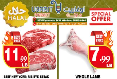 Ugarit Market Flyer October 7 to 13